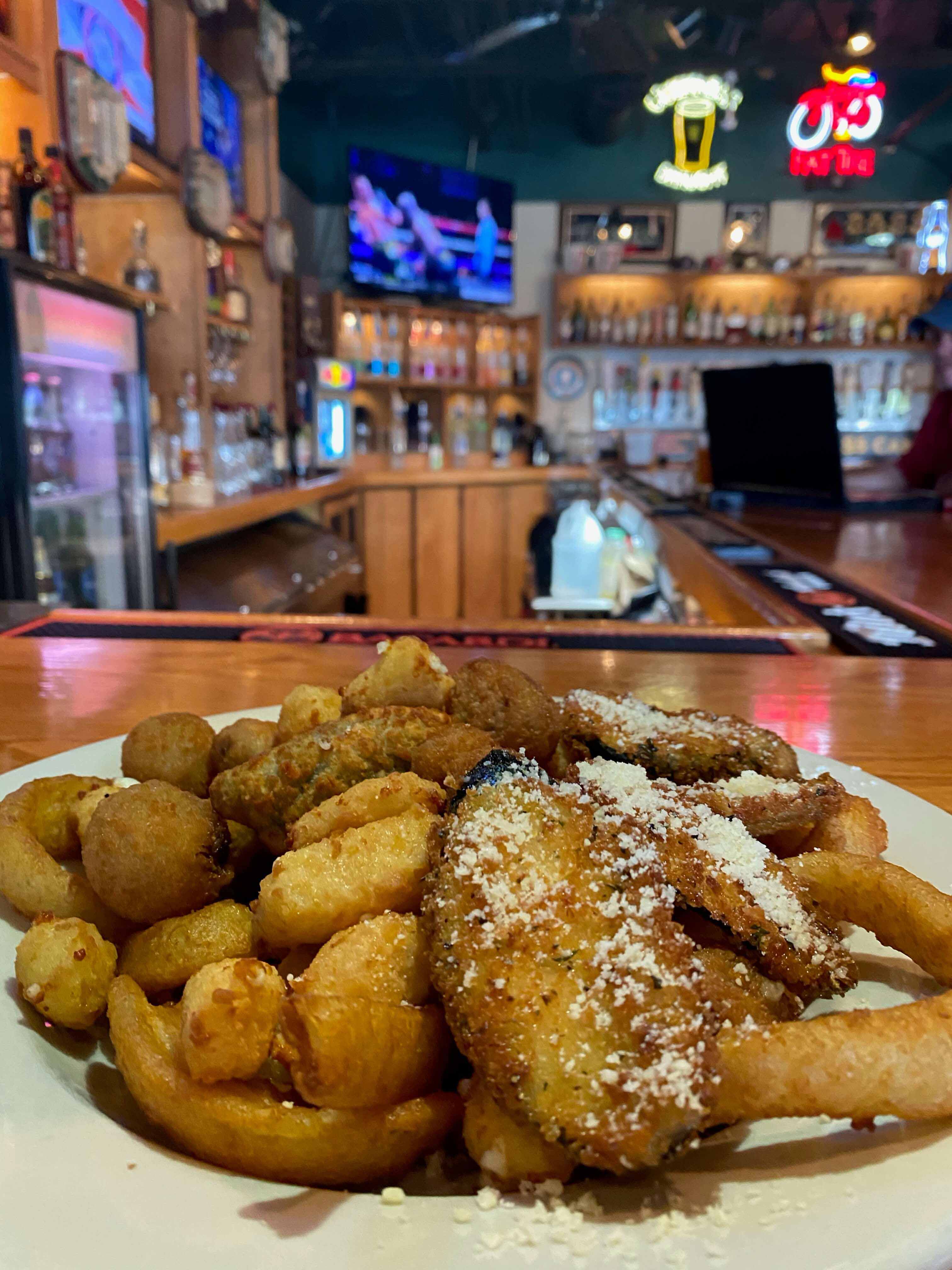 polaroid photo deep fried platter